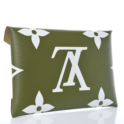 Louis Vuitton Monogram Giant Large Kirigami Pochette Kaki 3 of 6