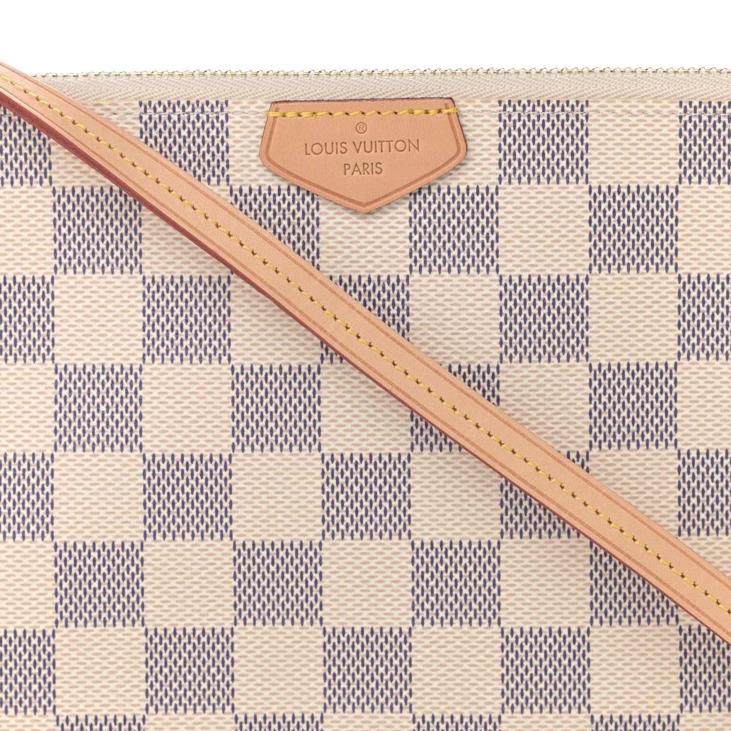 Damier Azur Double Zip Pochette