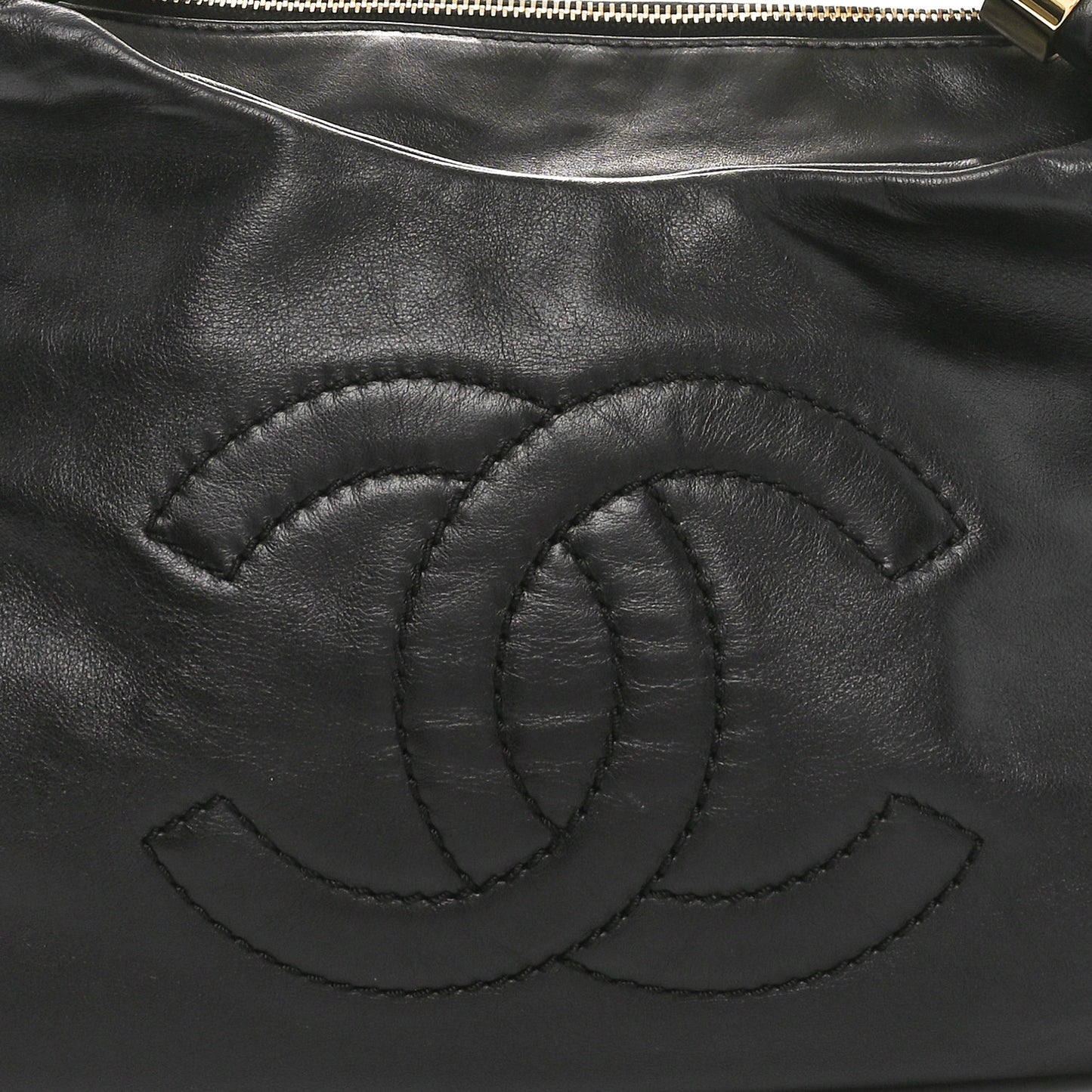 Calfskin Rodeo Drive Hobo Black