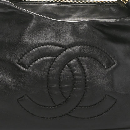 Chanel Calfskin Rodeo Drive Hobo Black 8 of 12