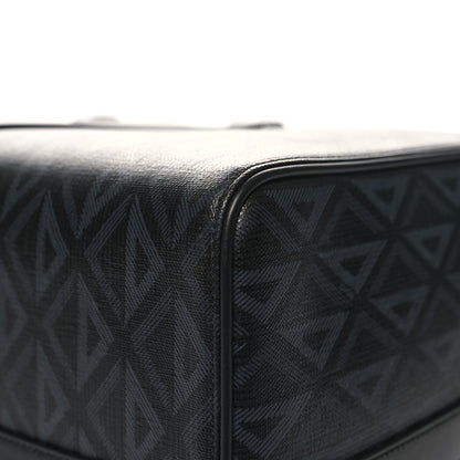 Christian Dior CHRISTIAN DIOR Coated Canvas CD Diamond Lingot 50 Bag Black 11 of 11