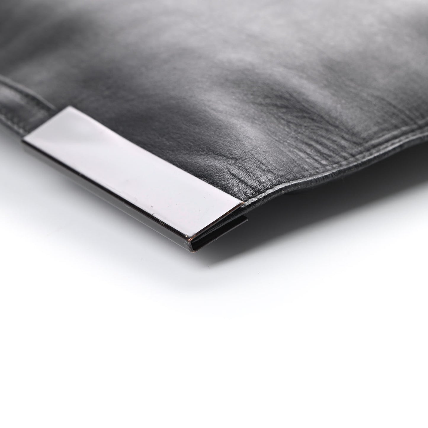 Calfskin Shoulder Bag Black