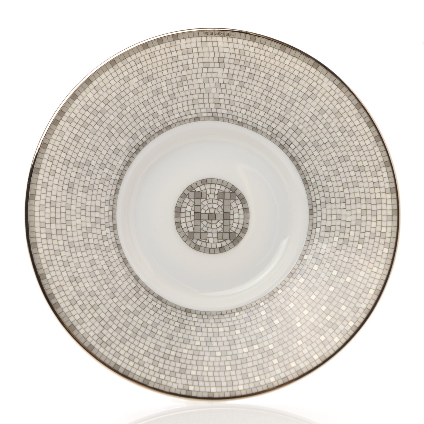 Porcelain Mosaique au 24 Coffee Cup and Saucer Set of 2