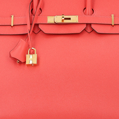 Hermes Epsom Birkin 35 Rose Jaipur 8 of 10