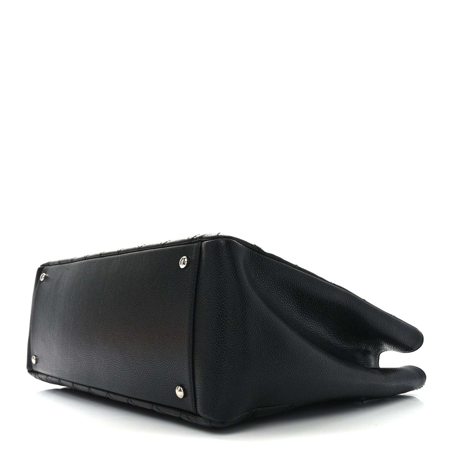 Caviar Quilted XL Grand Shopping Tote GST Black