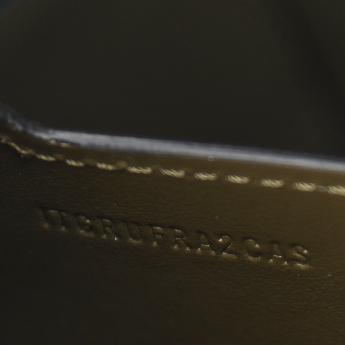 Grained Calfskin Olympia Crossbody Bag Dark Khaki Green