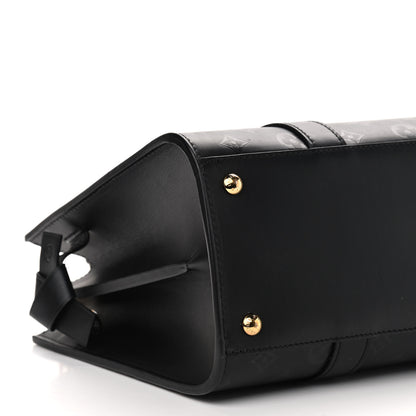 Louis Vuitton Monogram Cuir Plume Very Tote MM Black 7 of 8