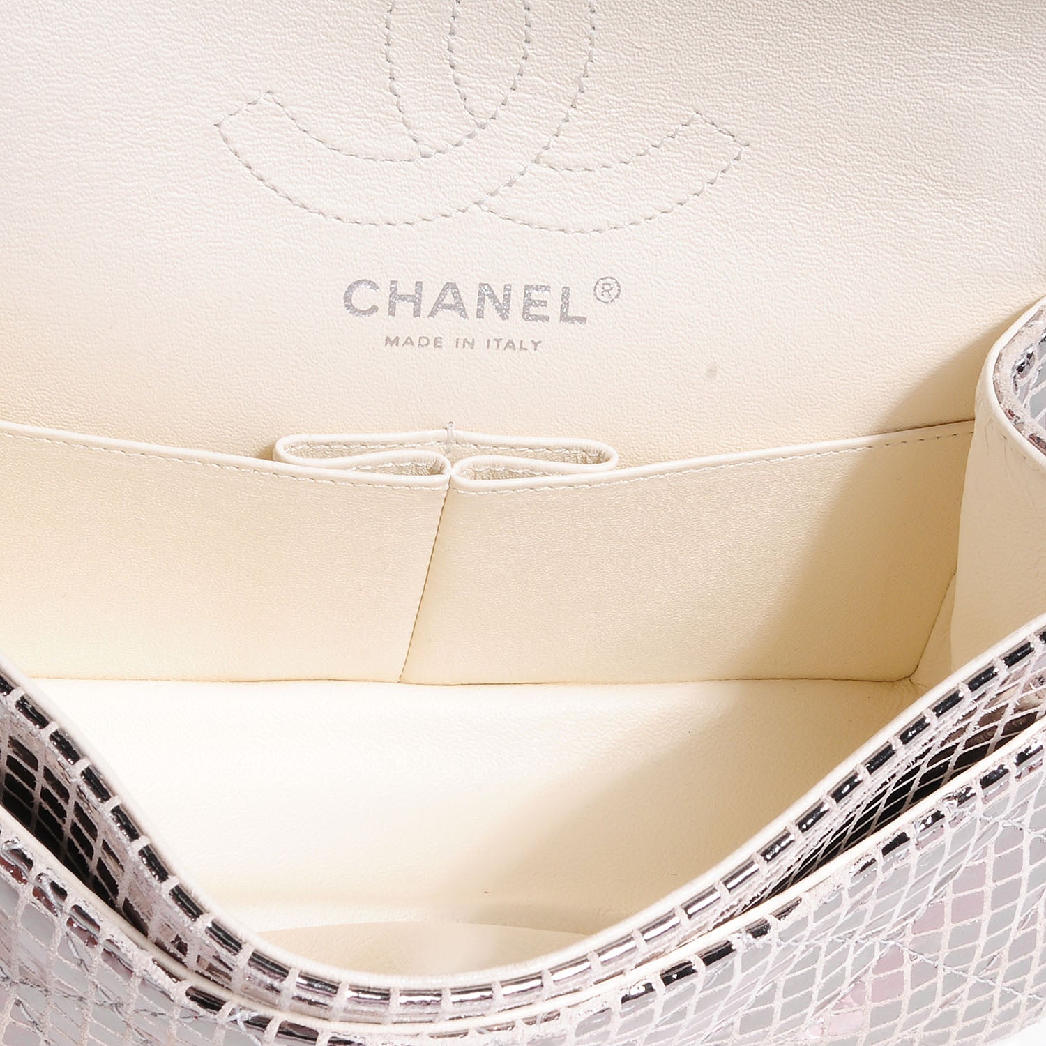 Chanel Mirror 2.55 Reissue 224 Flap Silver 7 of 9