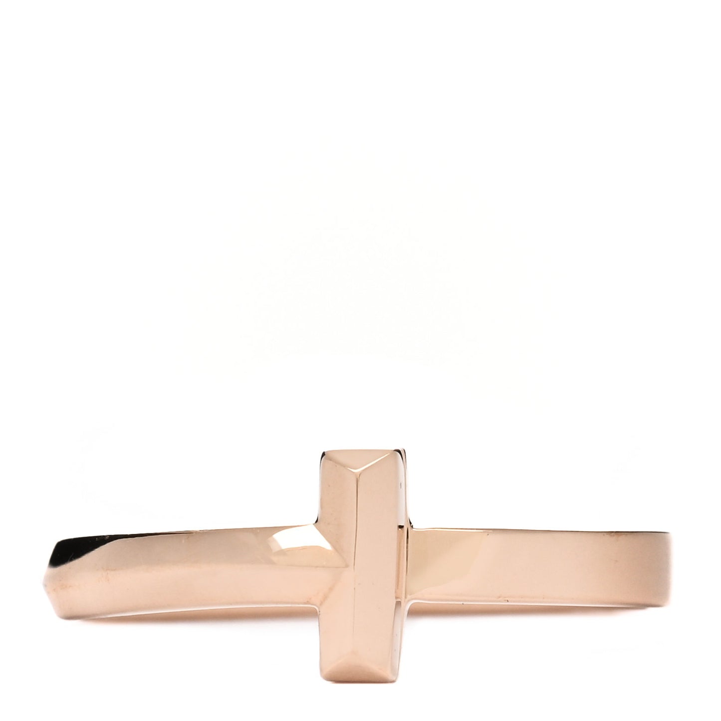 18K Rose Gold 2.5mm T T1 Ring 52 6
