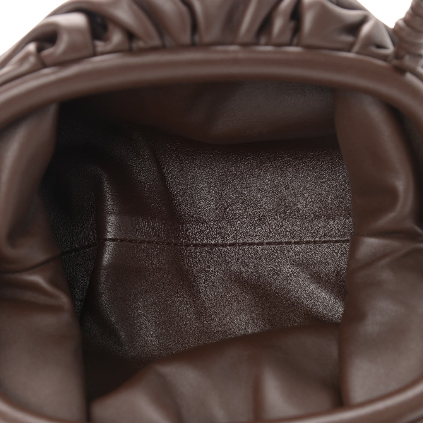 Butter Calfskin The Mini Pouch Espresso