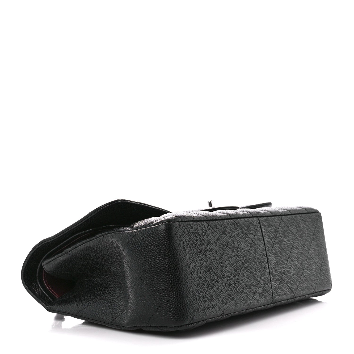 Chanel Caviar Quilted Jumbo Double Flap Black 4 of 11