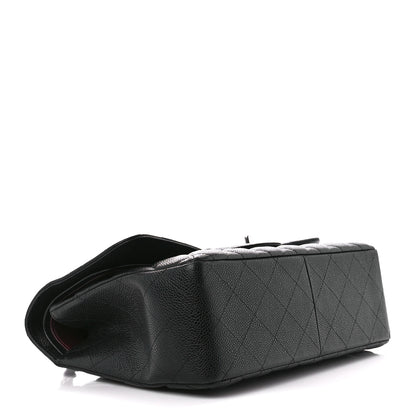 Chanel Caviar Quilted Jumbo Double Flap Black 4 of 11