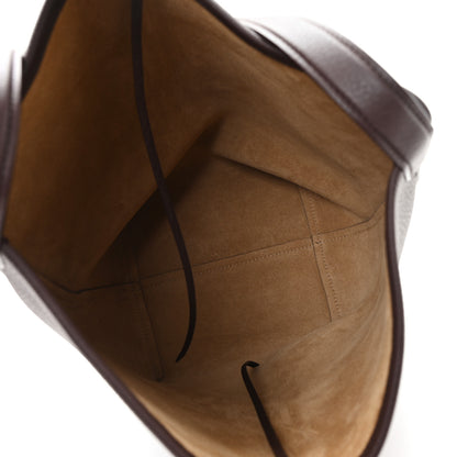 The Row Grained Calfskin Medium N/S Park Tote Acajou 5 of 9