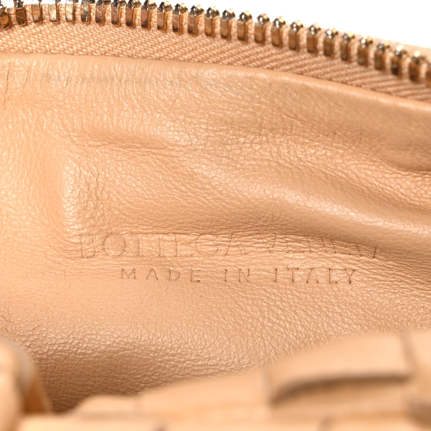 Nappa Intrecciato Mini Jodie Almond