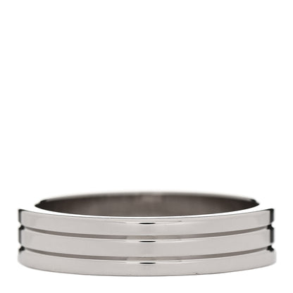 Cartier 18K White Gold 4.8mm Vendome Louis Cartier Wedding Band Ring 58 8.5 3 of 4
