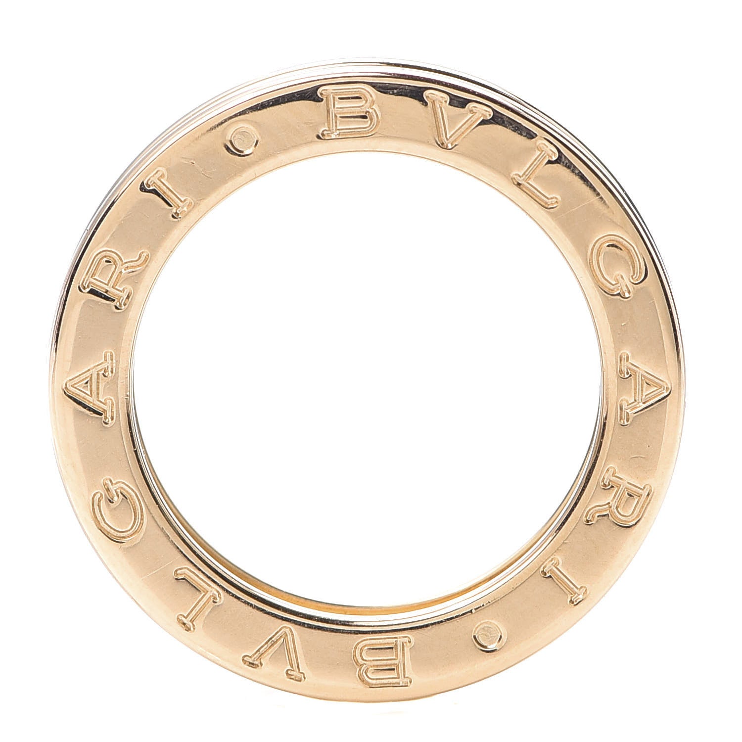 Bulgari 18K Rose Gold B.Zero1 One-Band Ring 49 5 3 of 5
