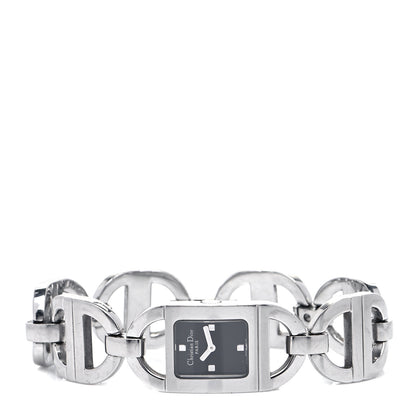 Christian Dior Stainless Steel 19mm Malice Quartz Watch Black 2 of 4