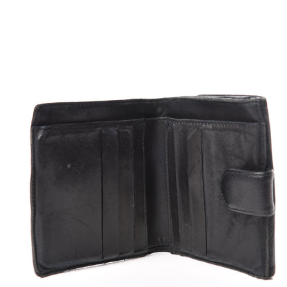 Chanel Caviar Timeless CC Compact French Wallet Black 5 of 20
