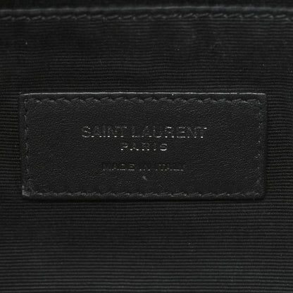 Saint Laurent Lambskin Monogram Belt Bag Black 6 of 9