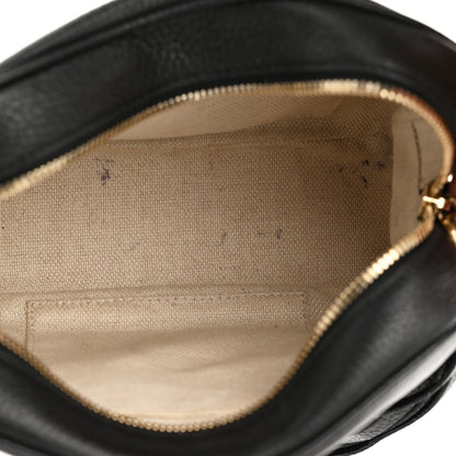 Gucci Pebbled Calfskin Small Soho Disco Bag Black 5 of 13
