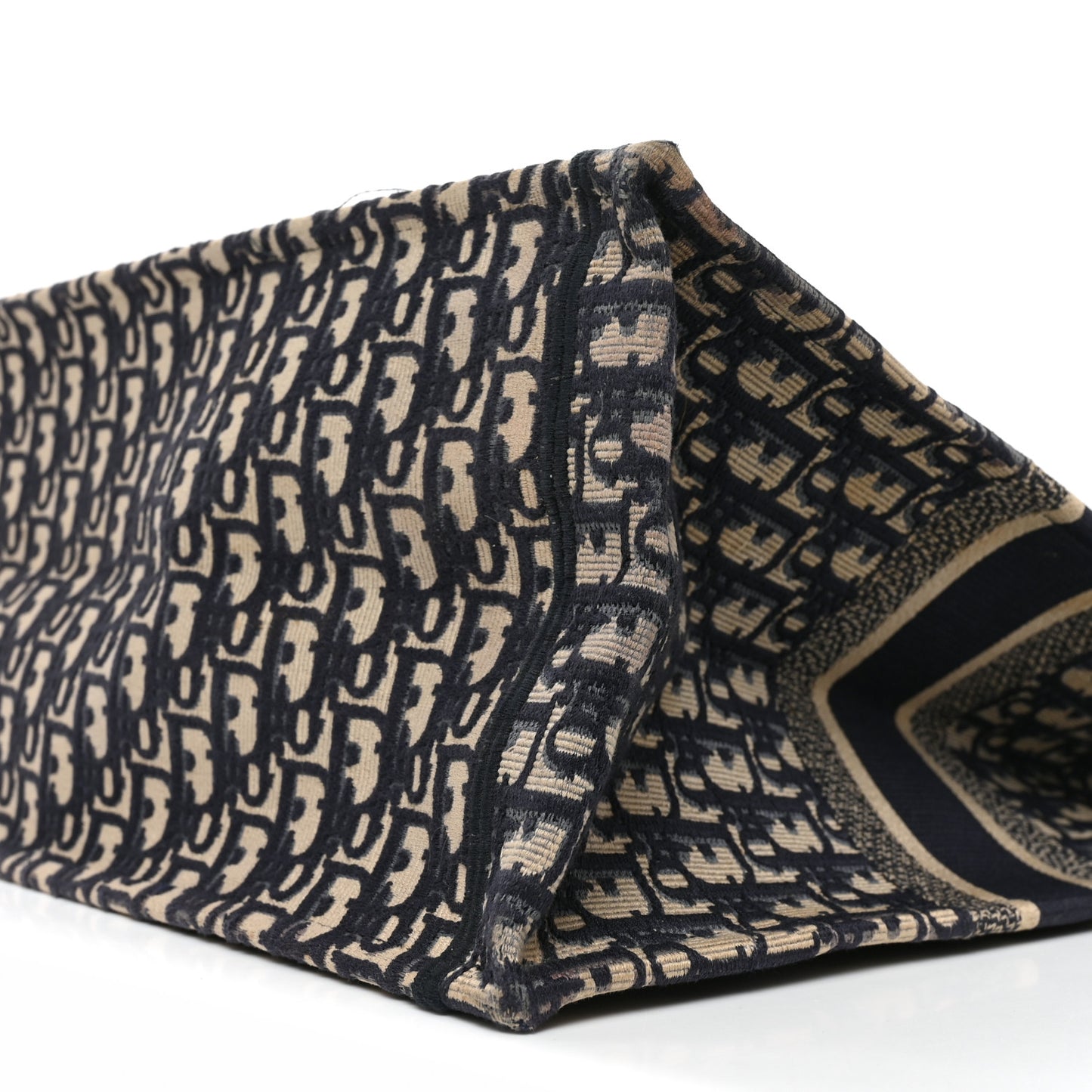 Oblique Large Book Tote Blue Multicolor
