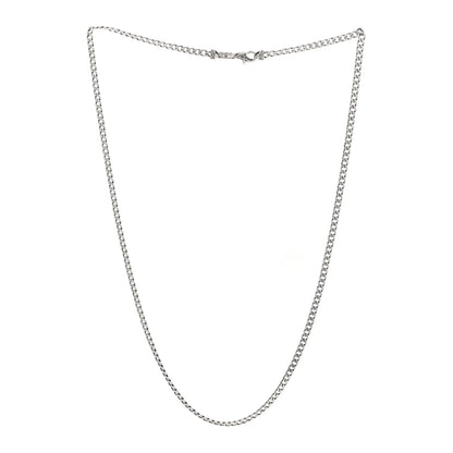 John Hardy Sterling Silver 3.9mm Curb Chain Necklace 22" 3 of 4