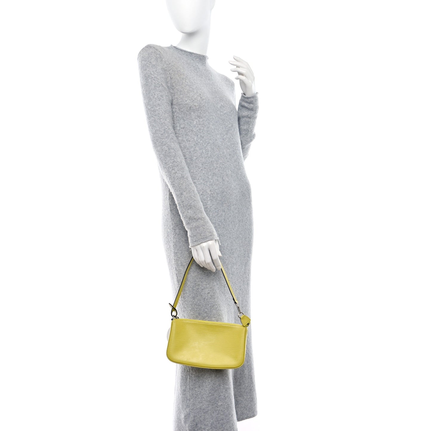 Epi Pochette Accessories NM Pistache