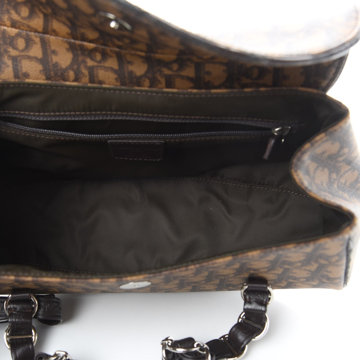 Monogram Romantique Trotter Bag Brown
