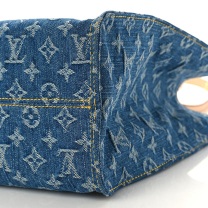 Louis Vuitton Monogram Denim Onthego MM Blue 7 of 7
