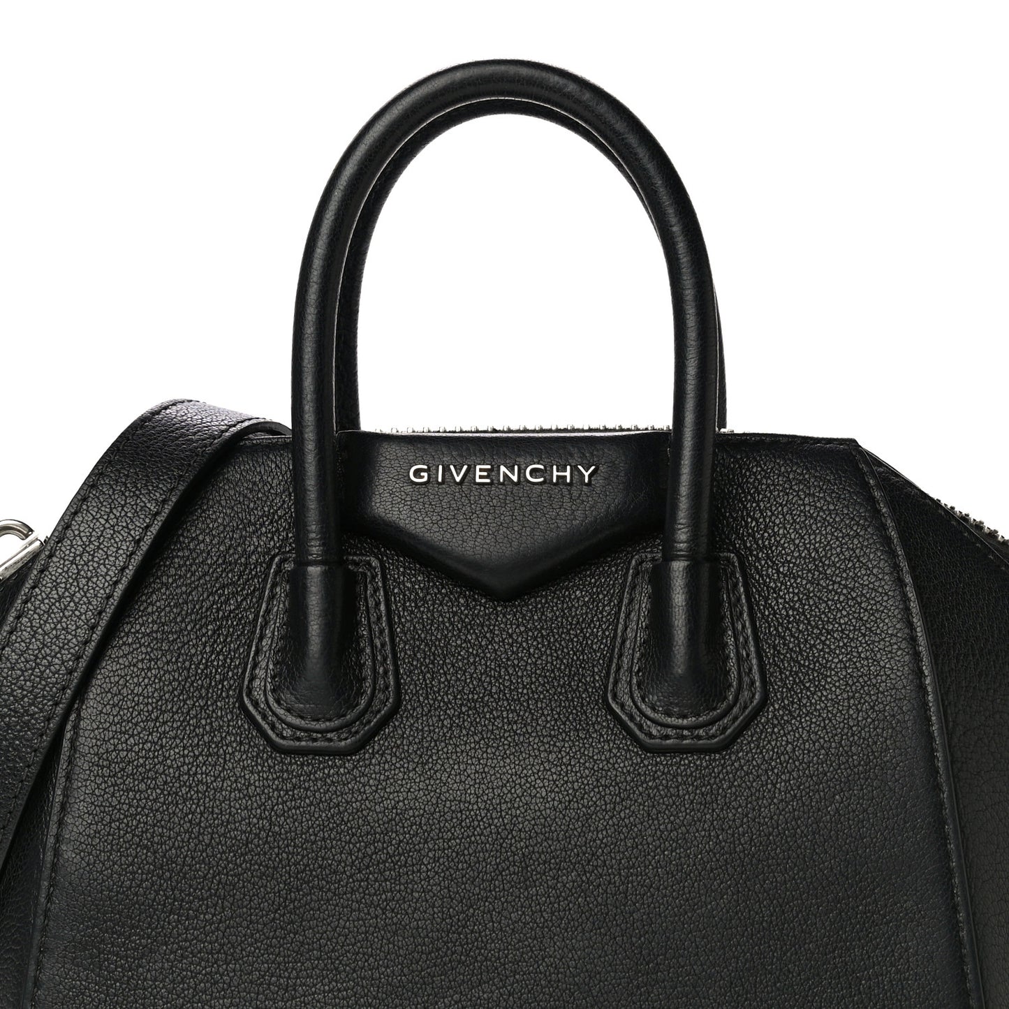 Sugar Goatskin Mini Antigona Black
