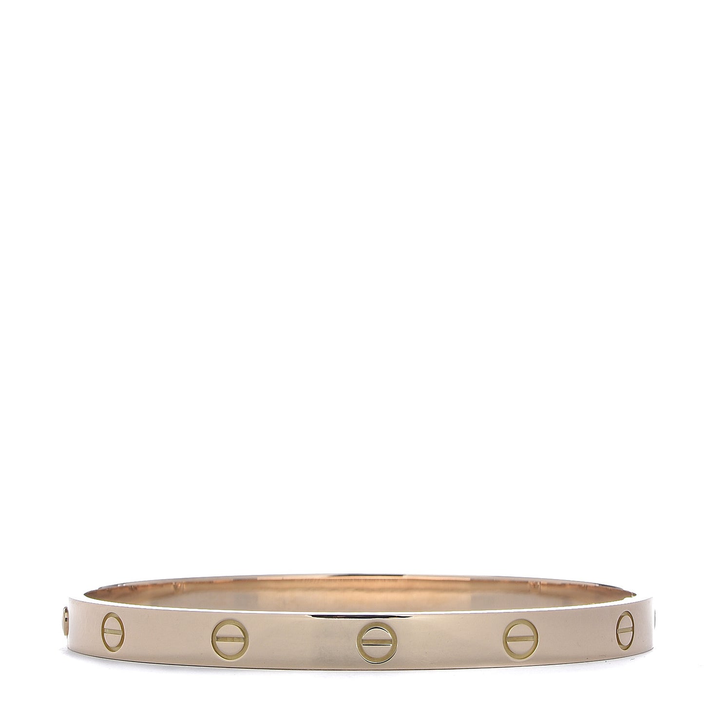 18K Yellow Gold LOVE Bracelet 19