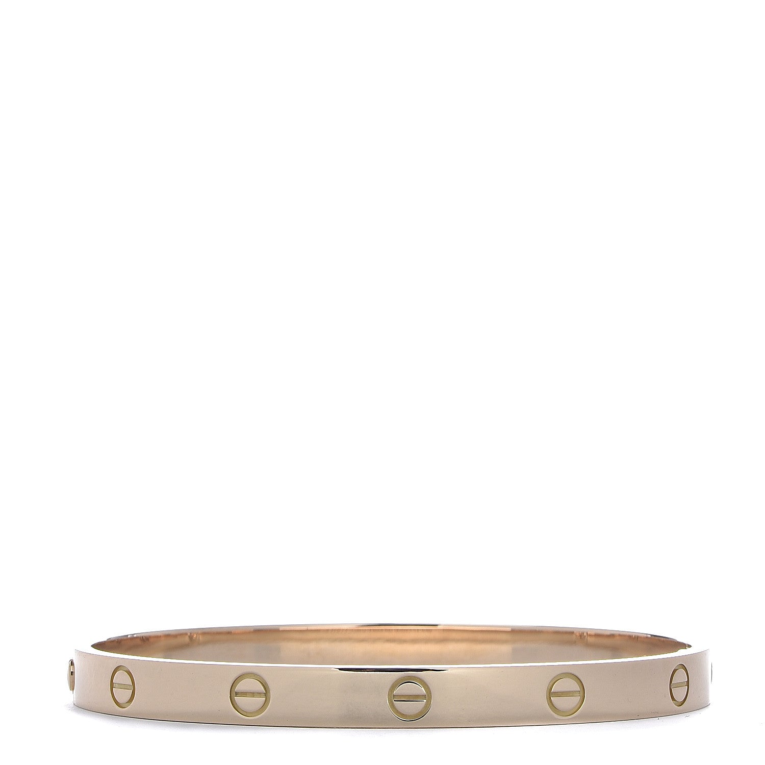 Cartier 18K Yellow Gold LOVE Bracelet 19 3 of 5