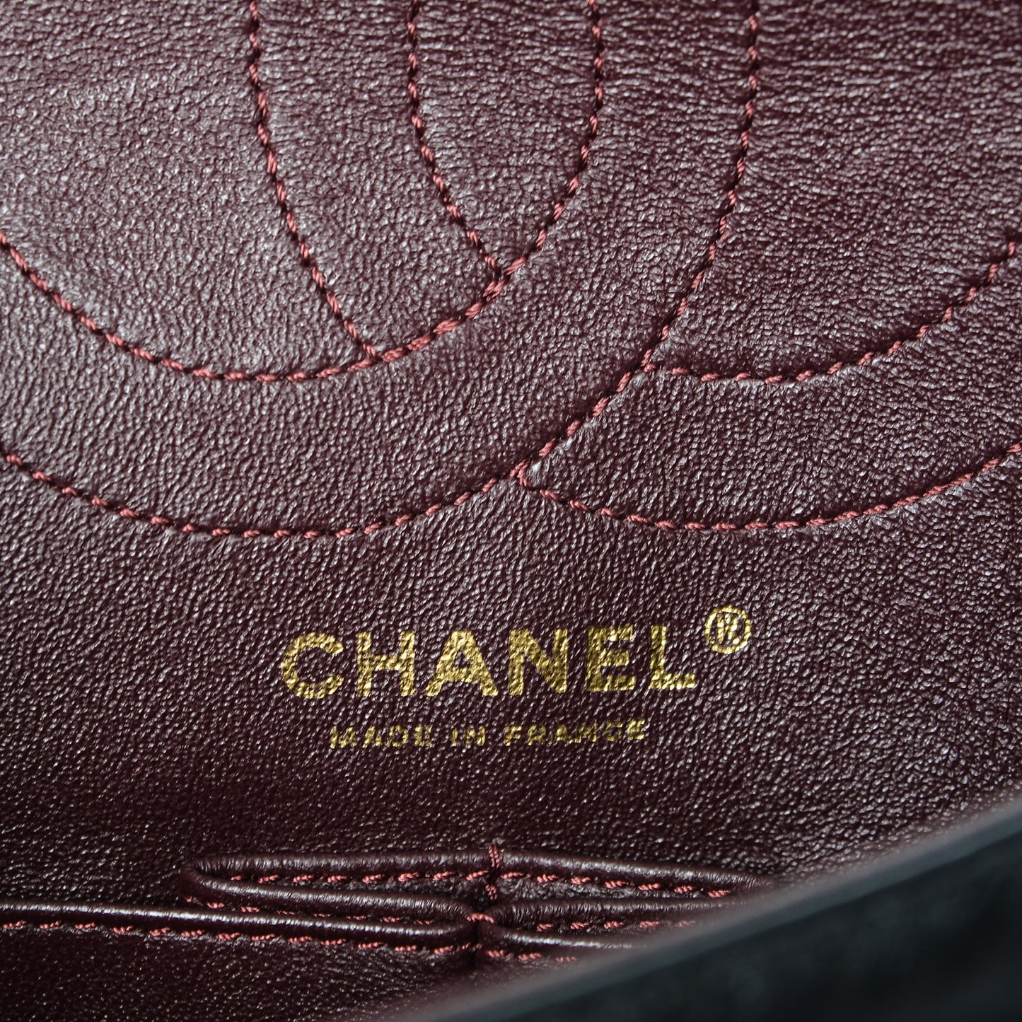Aged Calfskin Quilted 2.55 Reissue 225 Flap Black