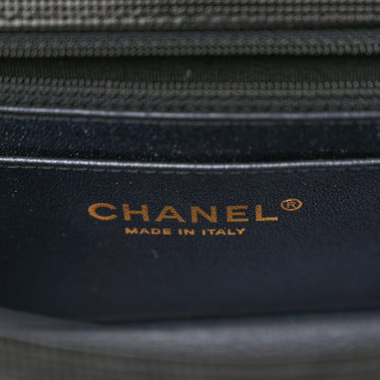 Chanel Calfskin Quilted Pixel Effect Mini Rectangular Flap Black 6 of 12