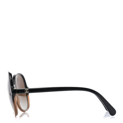 Chanel Acetate Polarized CC Sunglasses 5351 Dark Tortoise 3 of 7