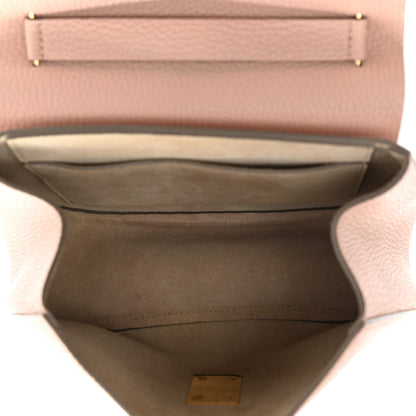 Chloe Grained Lambskin Drew Shoulder Bag Cement Pink 4 of 11