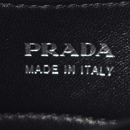 Prada Saffiano Cuir Medium Double Handle Tote Fuoco Black 6 of 7