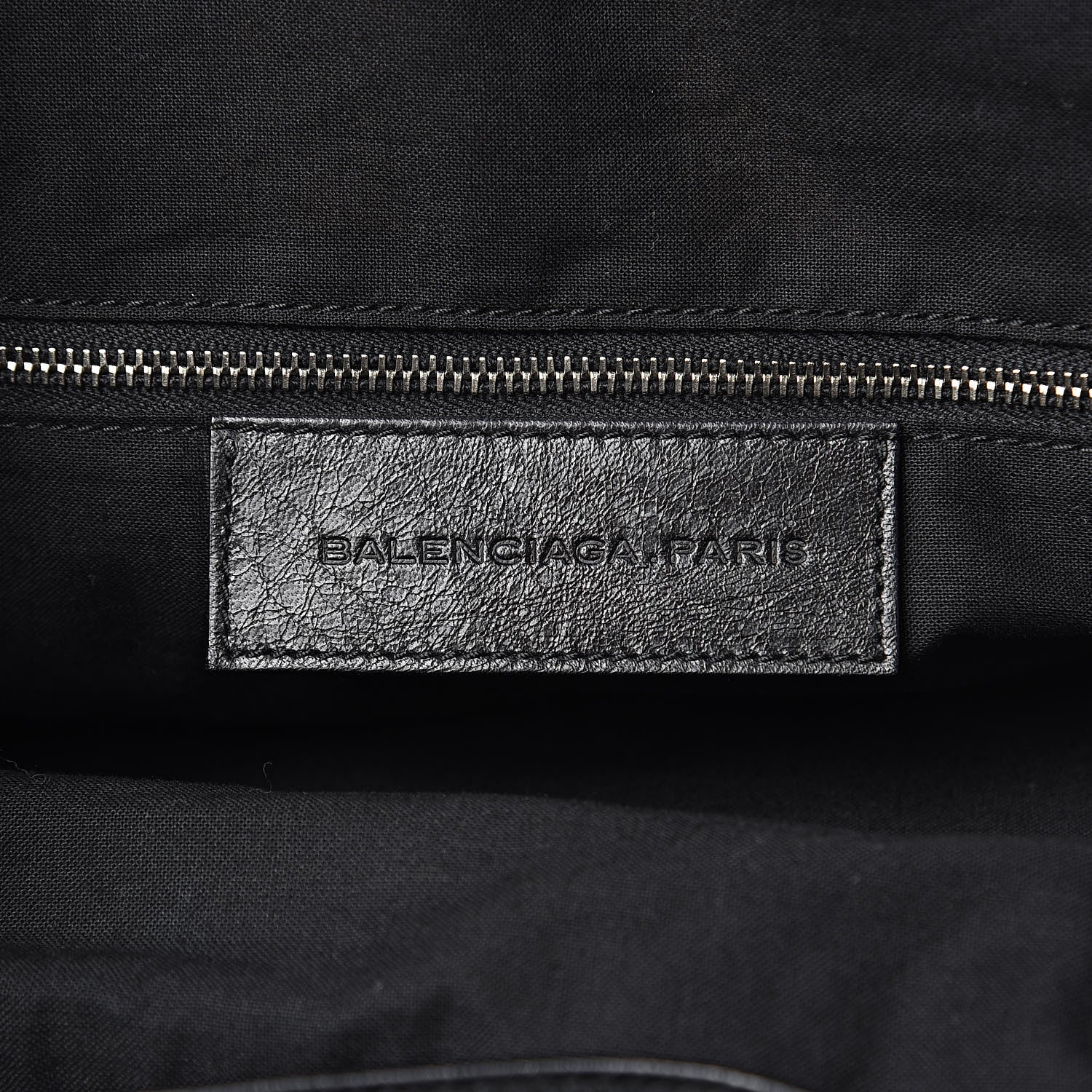 Balenciaga Agneau Damask Stripe Courier Black White 6 of 15