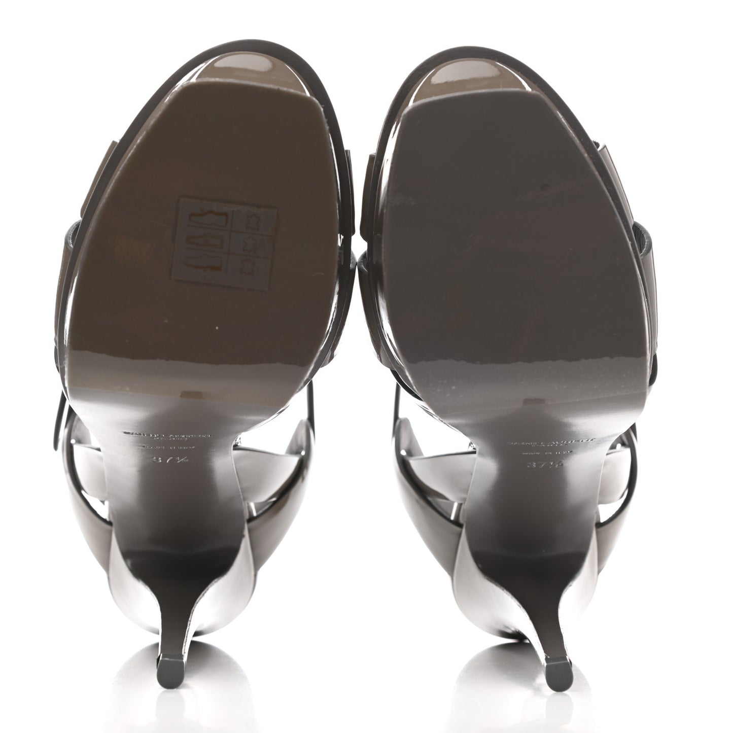 Patent Tribute 105 Platform Sandals 37.5 Fog