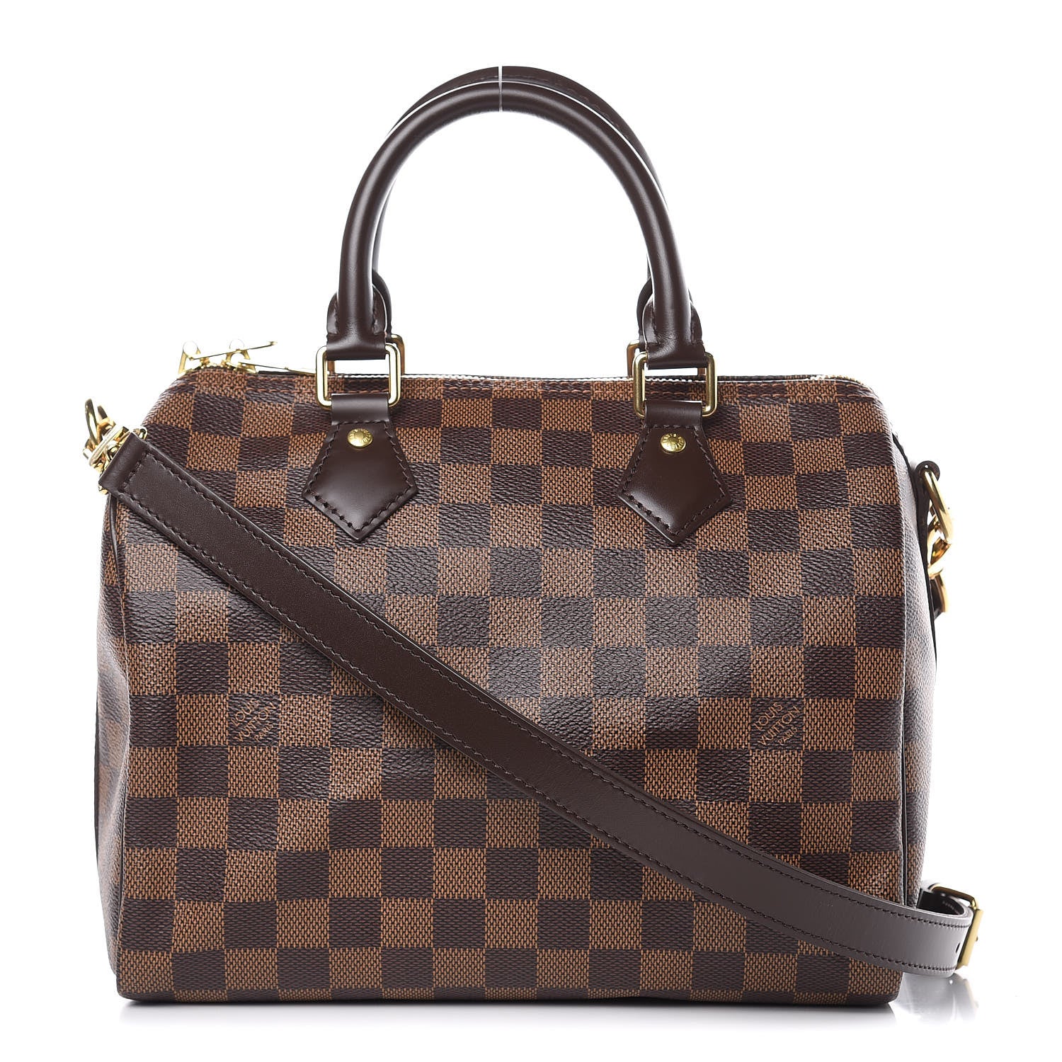 Louis Vuitton Damier Ebene Speedy Bandouliere 25 1 of 13