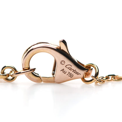 Cartier 18K Pink Gold Diamond XS D'Amour Pendant Necklace 5 of 6