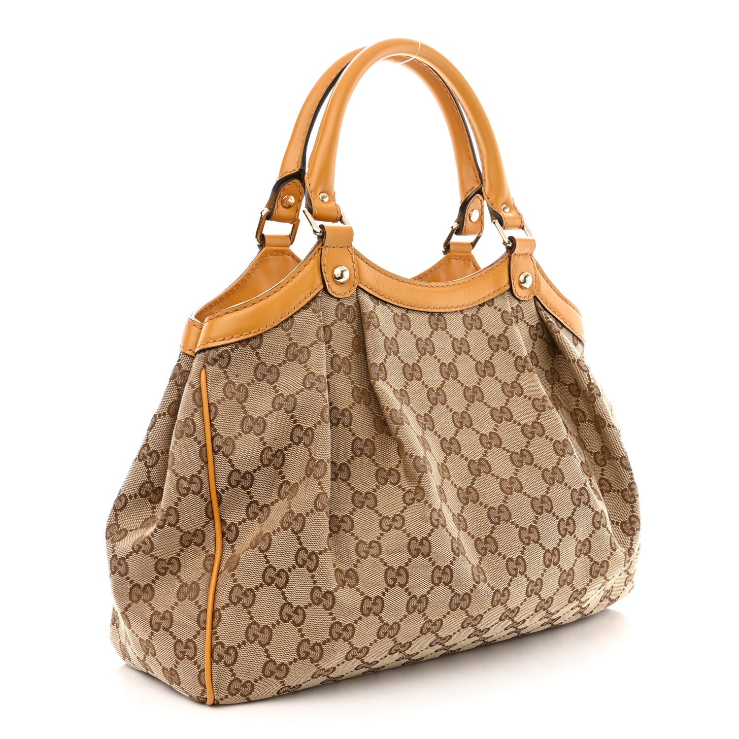 Gucci Monogram Medium Sukey Tote Yellow 3 of 12