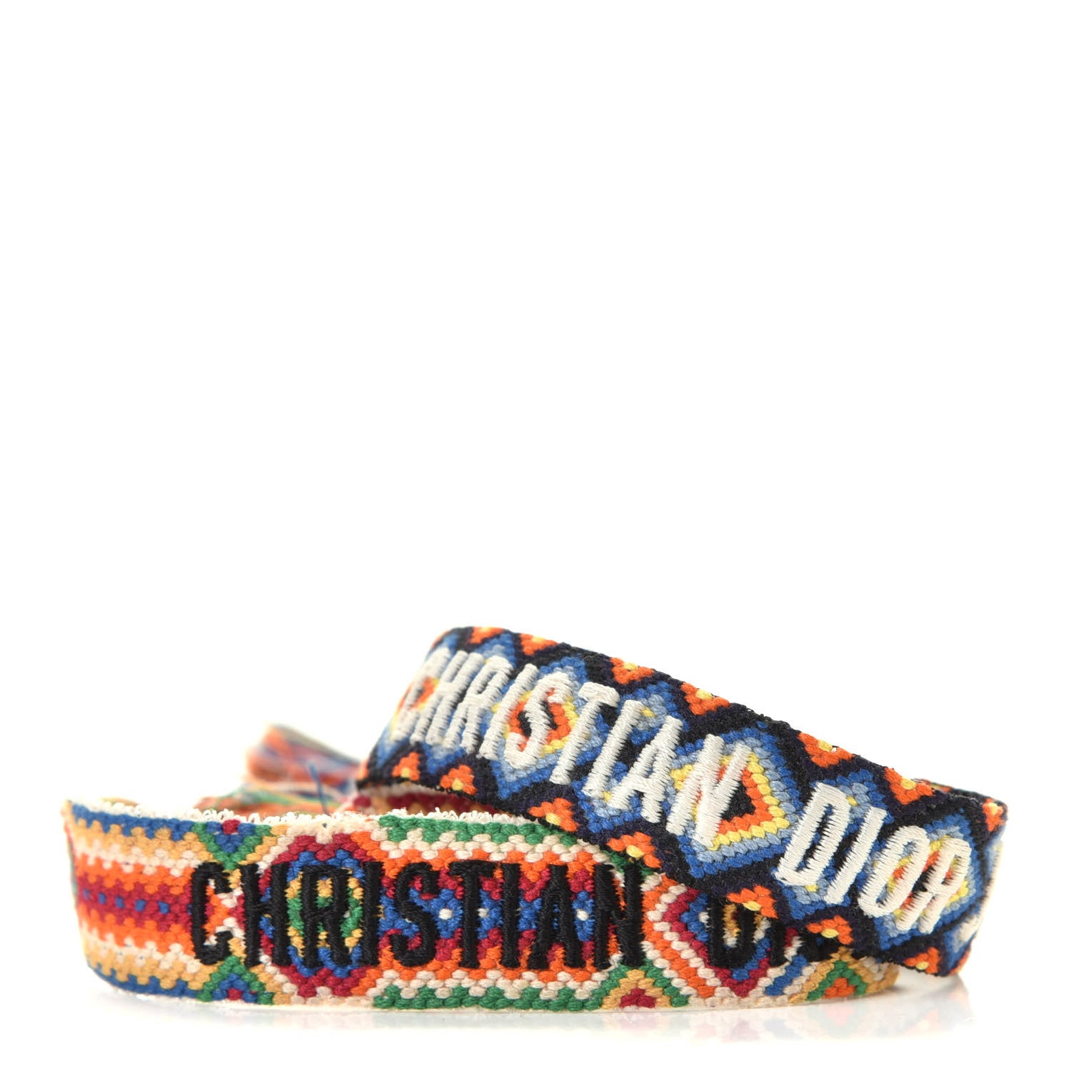 Christian Dior Woven Cotton J'Adior Friendship Bracelet Set Multicolor 1 of 5