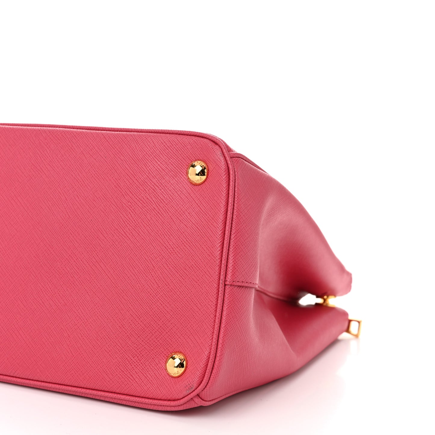 Saffiano Medium Galleria Double Zip Tote Peonia