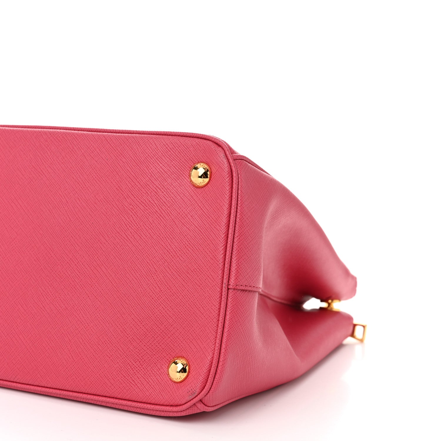 Prada Saffiano Medium Galleria Double Zip Tote Peonia 10 of 11