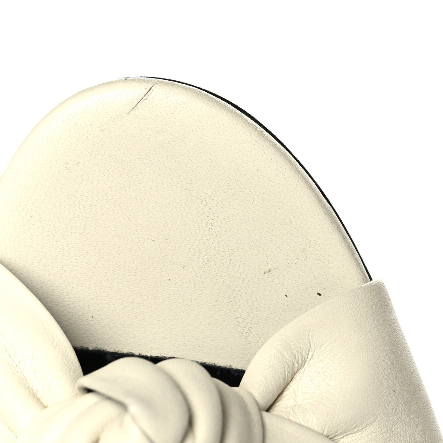 Lambskin Bianca Mules 39 Pearl