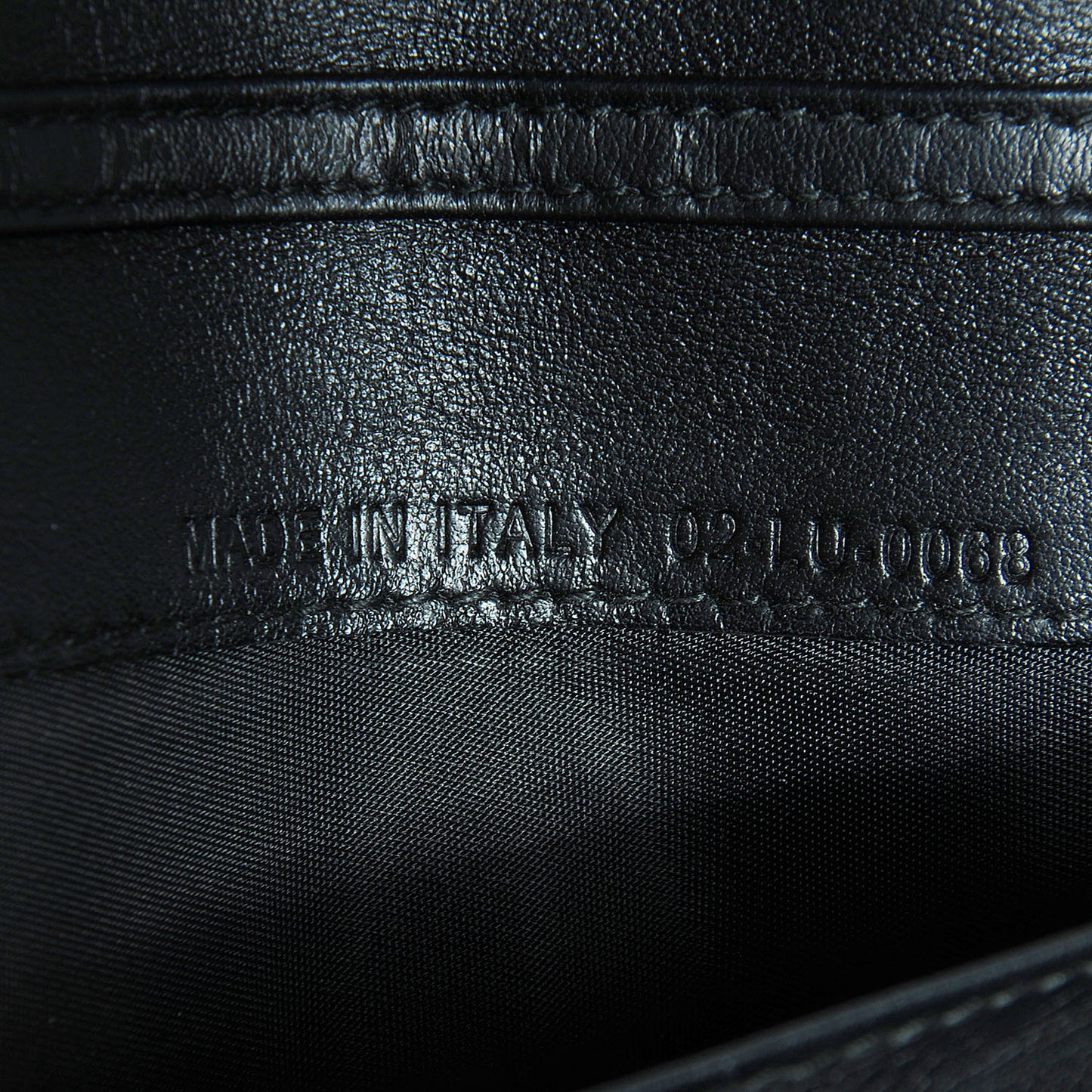 Patent Cannage Rendez-vous Chain Wallet Black