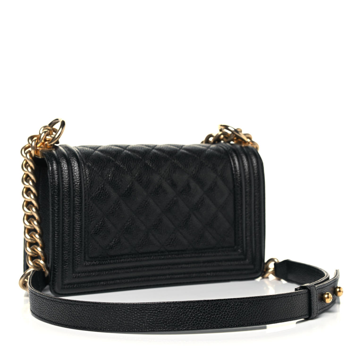 Chanel Caviar Quilted Small Boy Flap Black 3 of 11