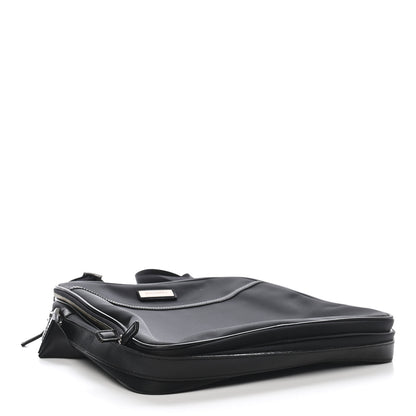 Burberry Nylon Zip Top Messenger Bag Black 4 of 8