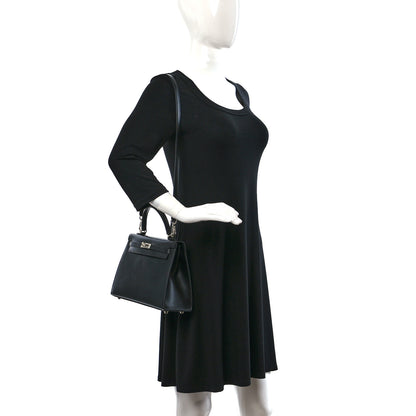Hermes Box Kelly Sellier 25 Black 2 of 9